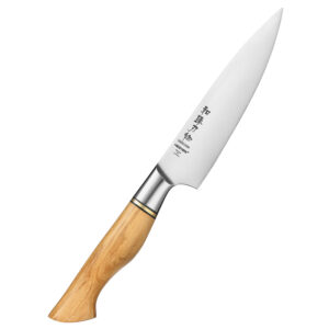 5 Inch Sandvik 14C28N Stainless Carbon Steel Utility Kitchen Knives with Nature Olive Wood Handle Best Knife Manufacturer