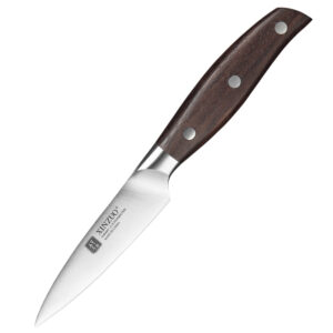 XINZUO Hot Sale 3.5 Inch German Stainless Steel Ultra Sharp Fruit Vegetable Kitchen Peeling Paring Knife Custom