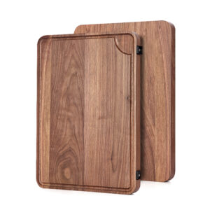Thick Black Walnut Wood Cutting Board for Chopping