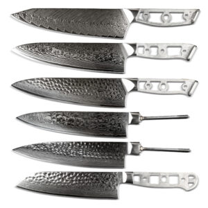 ODM OEM High Quality Japanese Handmade Damascus Chef Knife Blank Blade Without Handle Customization