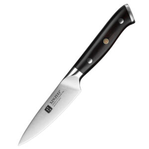 XINZUO Hot Sale 3.5 Inch Professional German Stainless Steel Kitchen Paring Knife