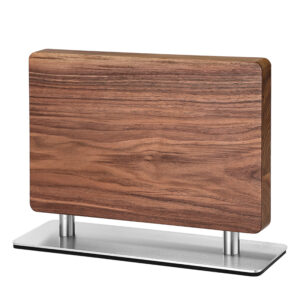 XINZUO New Walnut Wood Magnetic Knife Holder Double Side High Quality Display Stand Kitchen Storage Rack