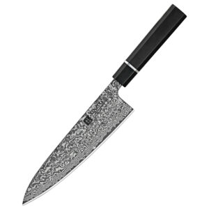 Carbon Steel Japanese Damascus Steel Handmade Chef Knife Newest 8.5 Inch Daily Kitchen Knives Gifts Custom
