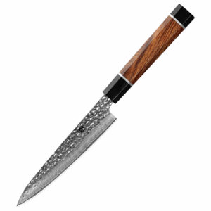 Professional Damascus Steel Super Sharp Utility Knife Daily Kitchen Cut Promotion Gift