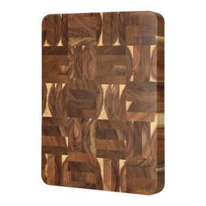 XINZUO New Non-Slip Acacia Wood Cutting Board End Grain Thick Wooden Chopping Blocks Kitchenware Gift