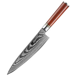 Professional Handmade 8 Inch Japanese  Damascus Steel Kitchen Chef Knife